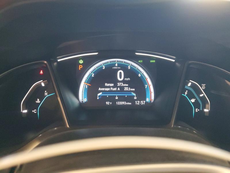 Photo 9 from auction – 2019 HONDA CIVIC with VIN 19XFC1F76KE004270