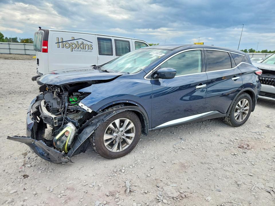Photo 1 from auction – 2018 NISSAN MURANO with VIN 5N1AZ2MH2JN154019