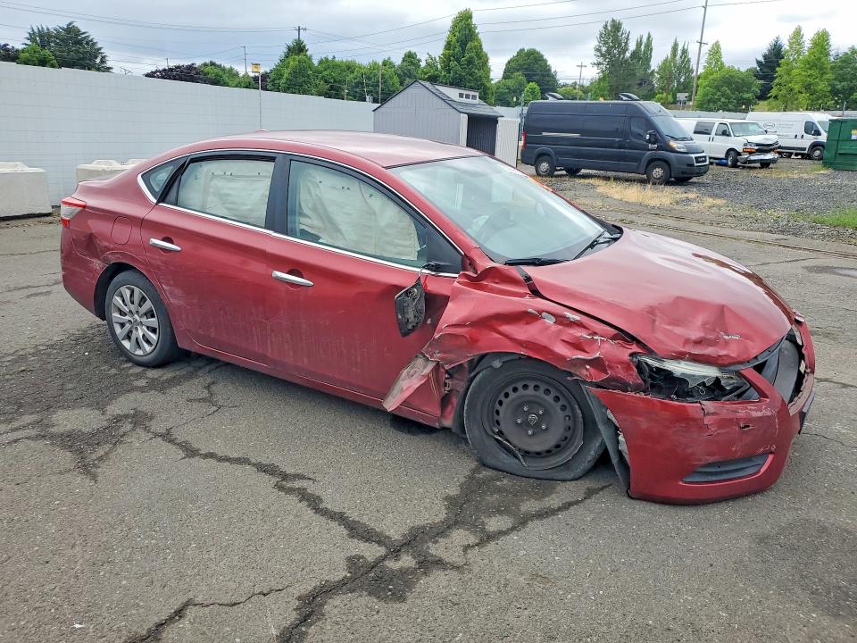 Photo 4 from auction – 2015 NISSAN SENTRA with VIN 3N1AB7AP8FL657565