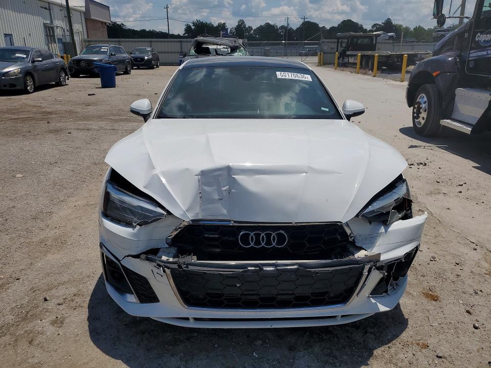 Photo 5 from auction – 2021 AUDI A5 with VIN WAUDACF51MA021102