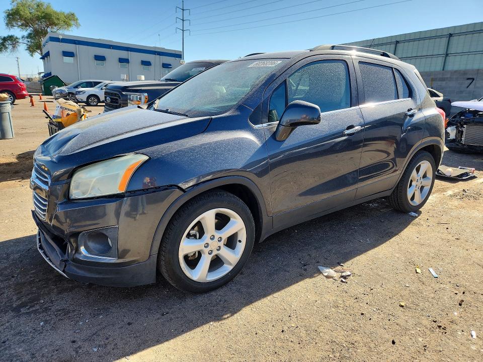 CHEVROLET TRAX 2016 with VIN 3GNCJMSB9GL167946 - Photo from auction