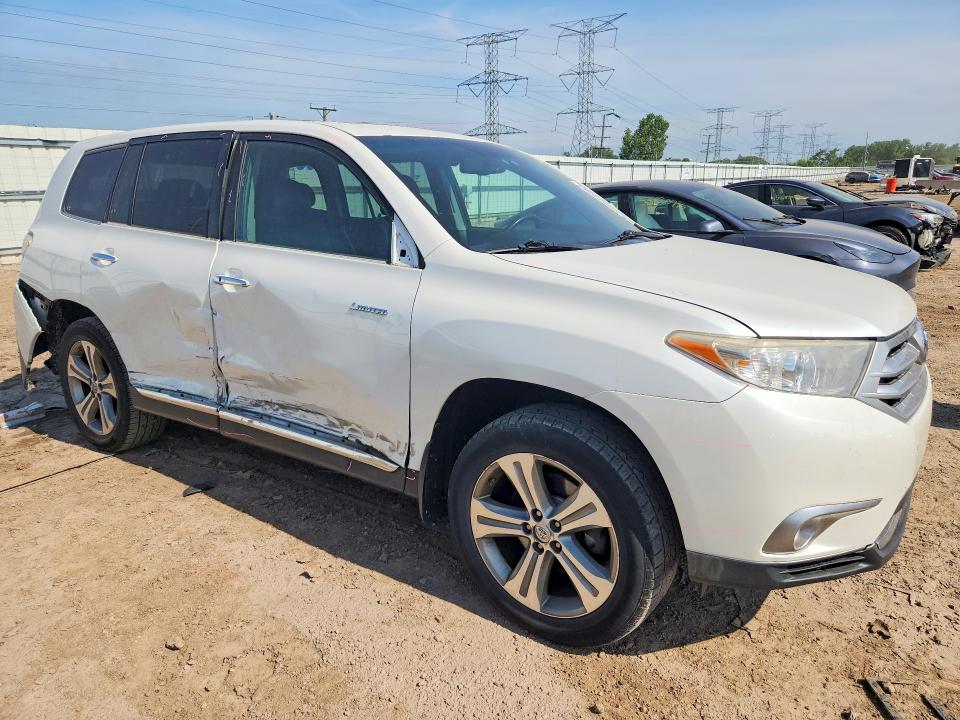 Photo 4 from auction – 2012 TOYOTA HIGHLANDER with VIN 5TDDK3EH4CS093229