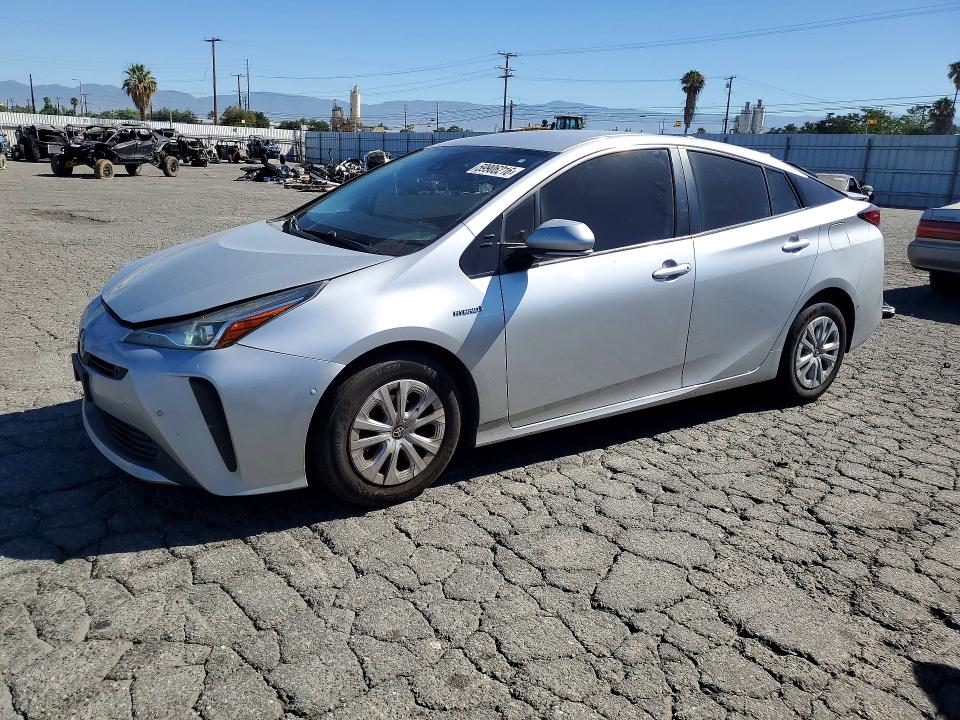 TOYOTA PRIUS 2019 with VIN JTDKARFU7K3099843 - Photo from auction