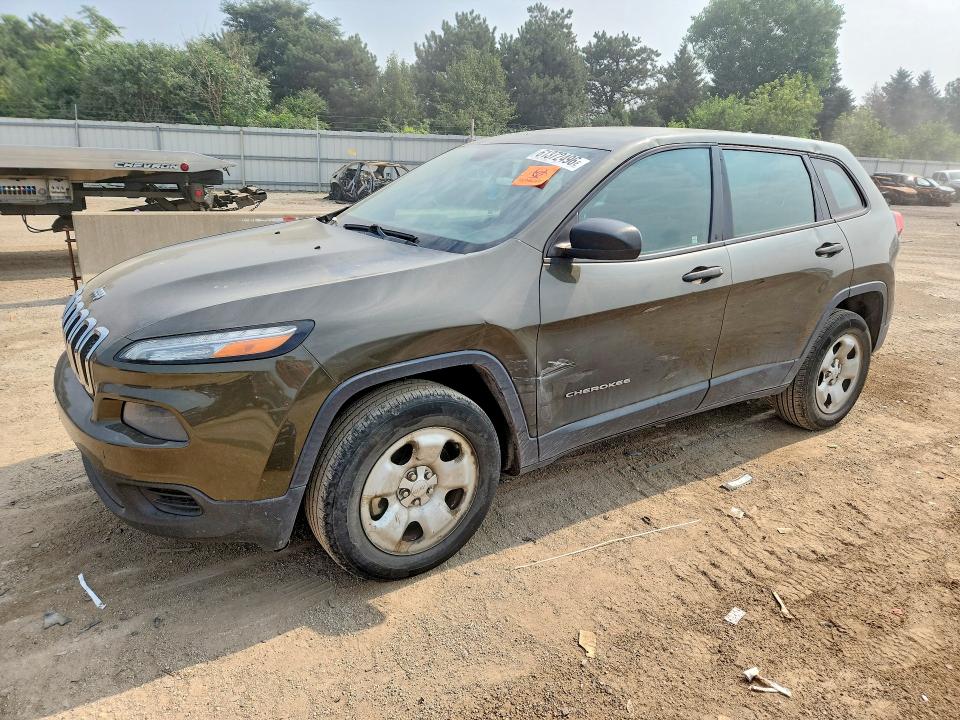 JEEP CHEROKEE 2014 with VIN 1C4PJMAB5EW260773 - Photo from auction