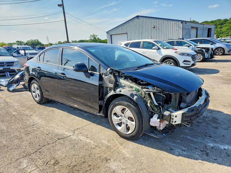 Photo 4 from auction – 2013 HONDA CIVIC with VIN 19XFB2F52DE051693