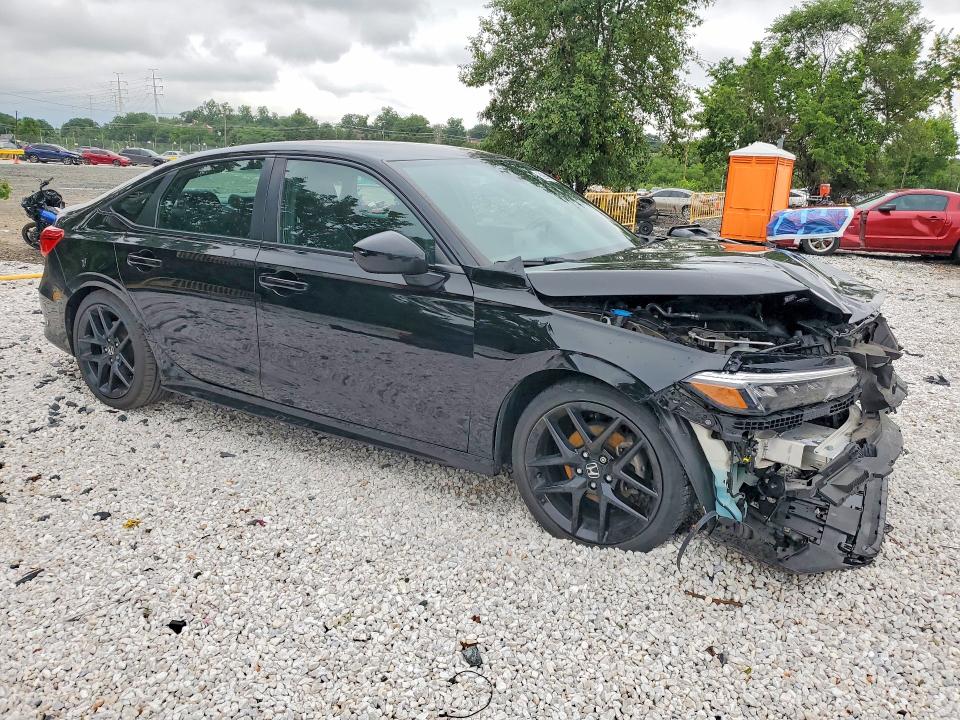 Photo 4 from auction – 2022 HONDA CIVIC with VIN 2HGFE2F51NH562696