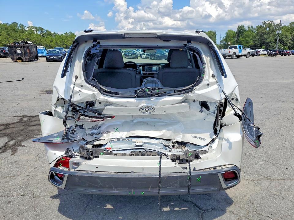 Photo 6 from auction – 2018 TOYOTA HIGHLANDER with VIN 5TDYZRFH9JS273768