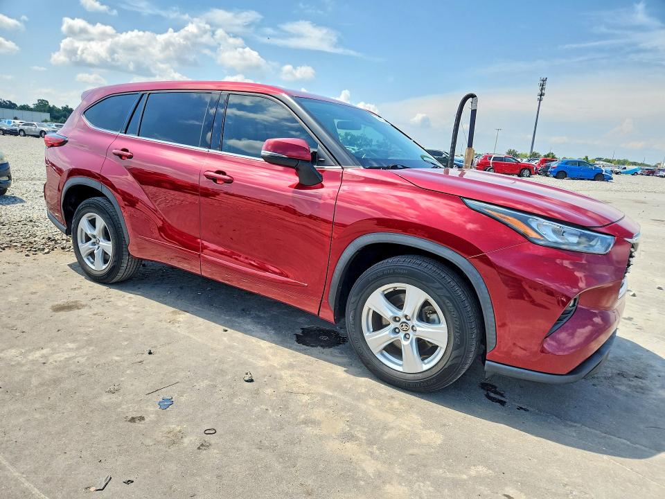 Photo 4 from auction – 2020 TOYOTA HIGHLANDER with VIN 5TDZZRAH0LS506502