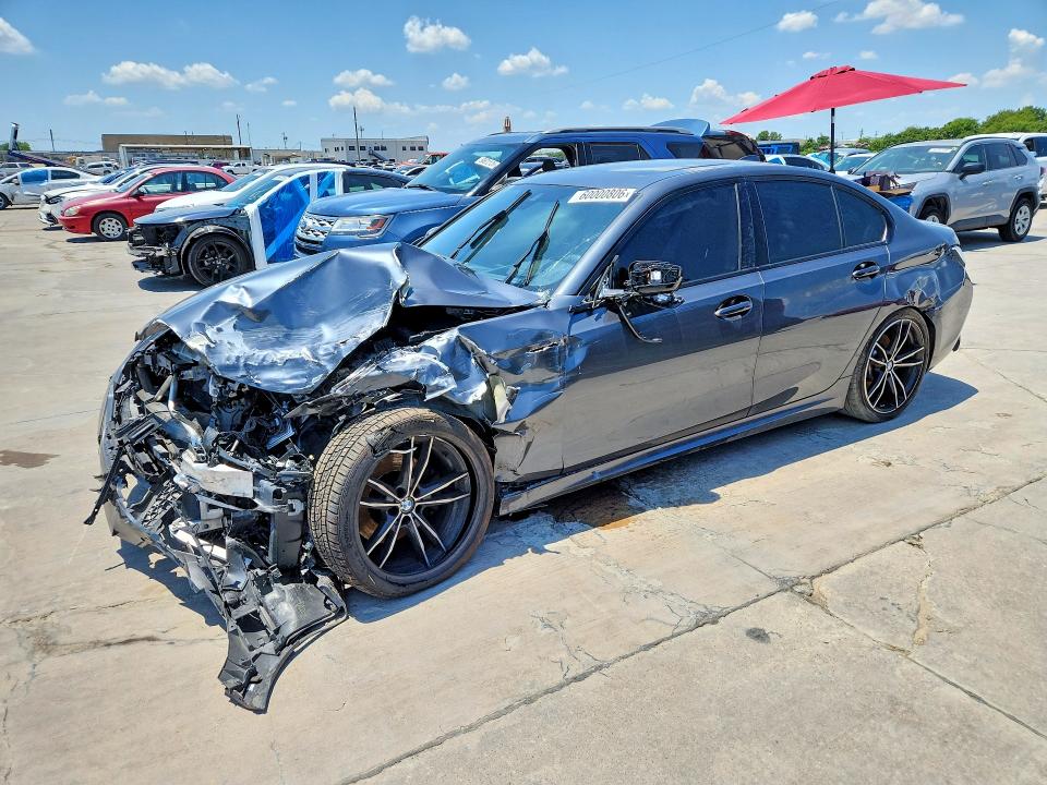 BMW 330I 2021 with VIN 3MW5R1J02M8B72359 - Photo from auction