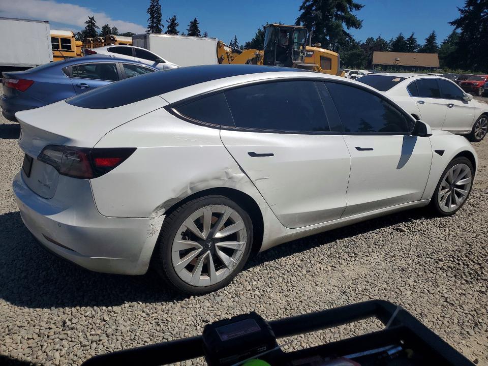 Photo 3 from auction – 2022 TESLA MODEL 3 with VIN 5YJ3E1EB9NF204027