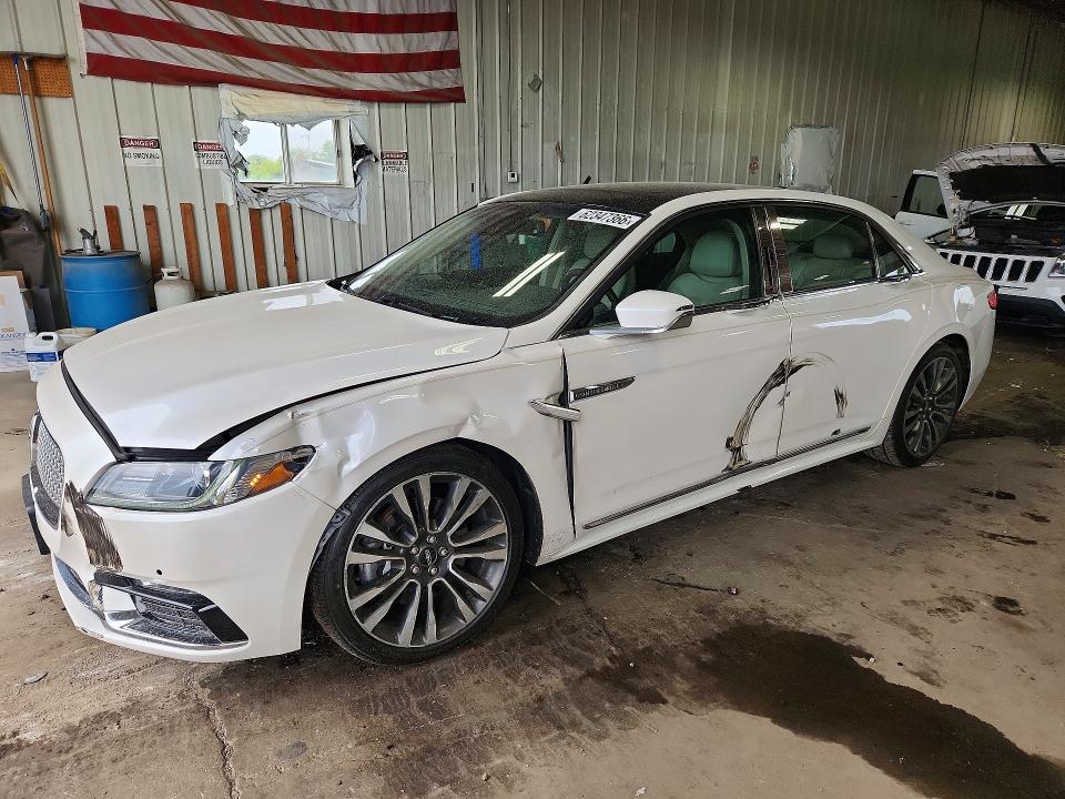 LINCOLN CONTINENTAL 2019 with VIN 1LN6L9TK4K5613002 - Photo from auction