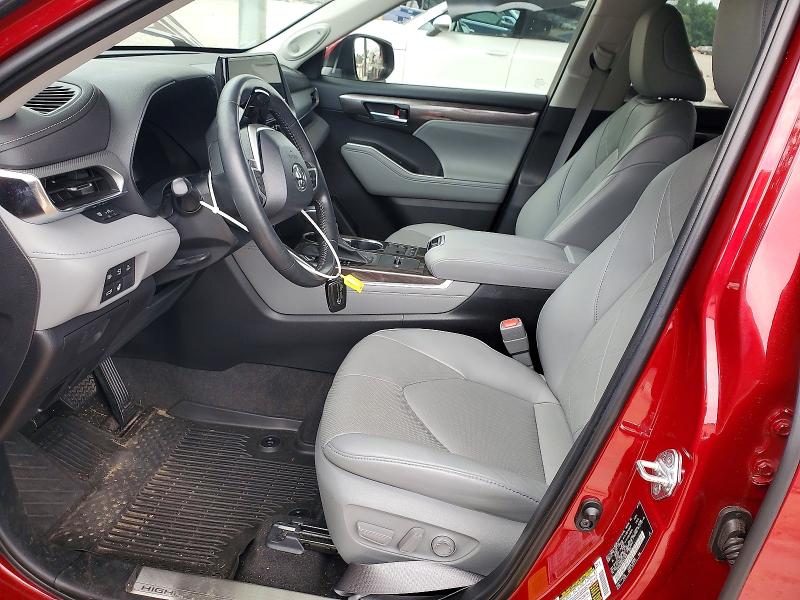Photo 7 from auction – 2023 TOYOTA HIGHLANDER with VIN 5TDFARAH9PS021808