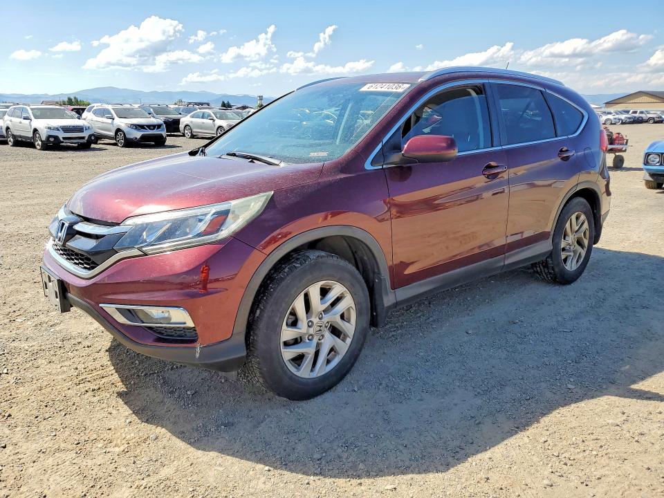 HONDA CR-V 2015 with VIN 2HKRM4H76FH626166 - Photo from auction