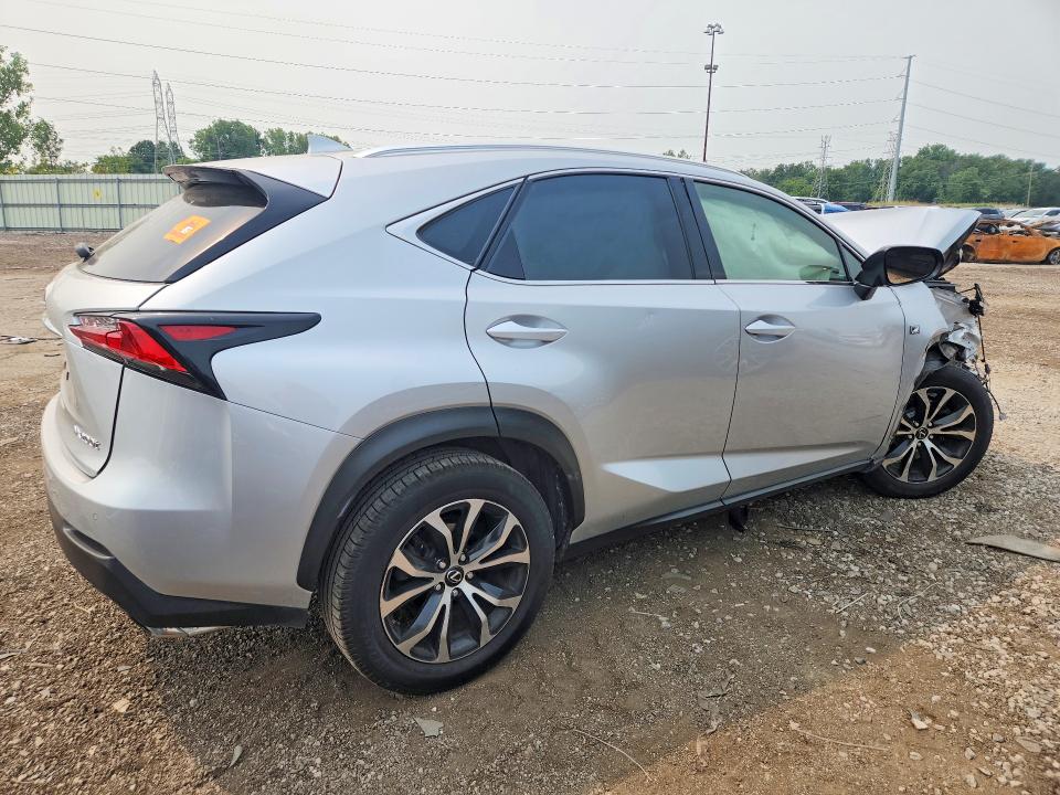 Photo 3 from auction – 2015 LEXUS NX with VIN JTJBARBZ9F2020991