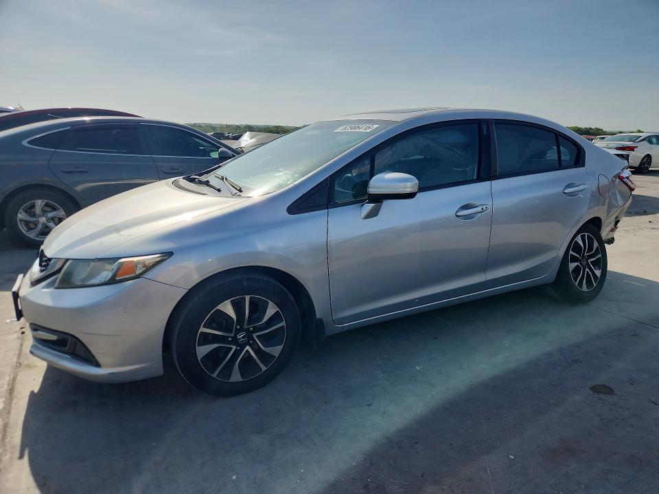 HONDA CIVIC 2015 with VIN 19XFB2F83FE027576 - Photo from auction