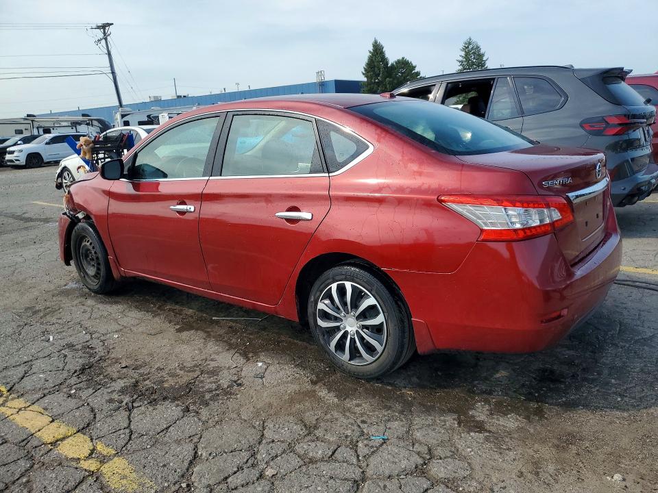 Photo 2 from auction – 2015 NISSAN SENTRA with VIN 3N1AB7AP4FL669678