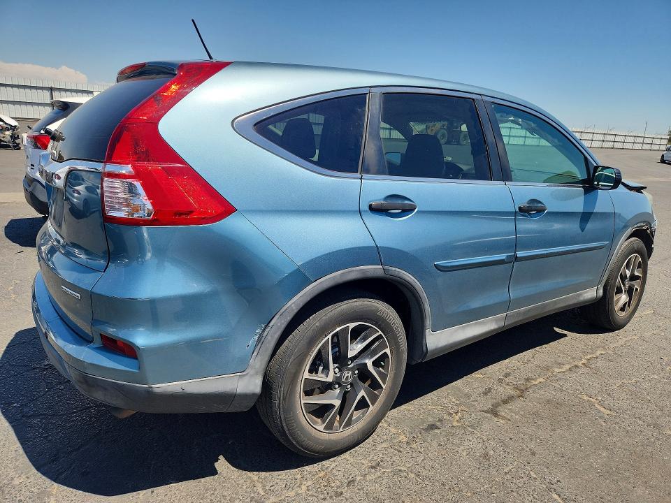Photo 3 from auction – 2016 HONDA CR-V with VIN 2HKRM3H49GH543929