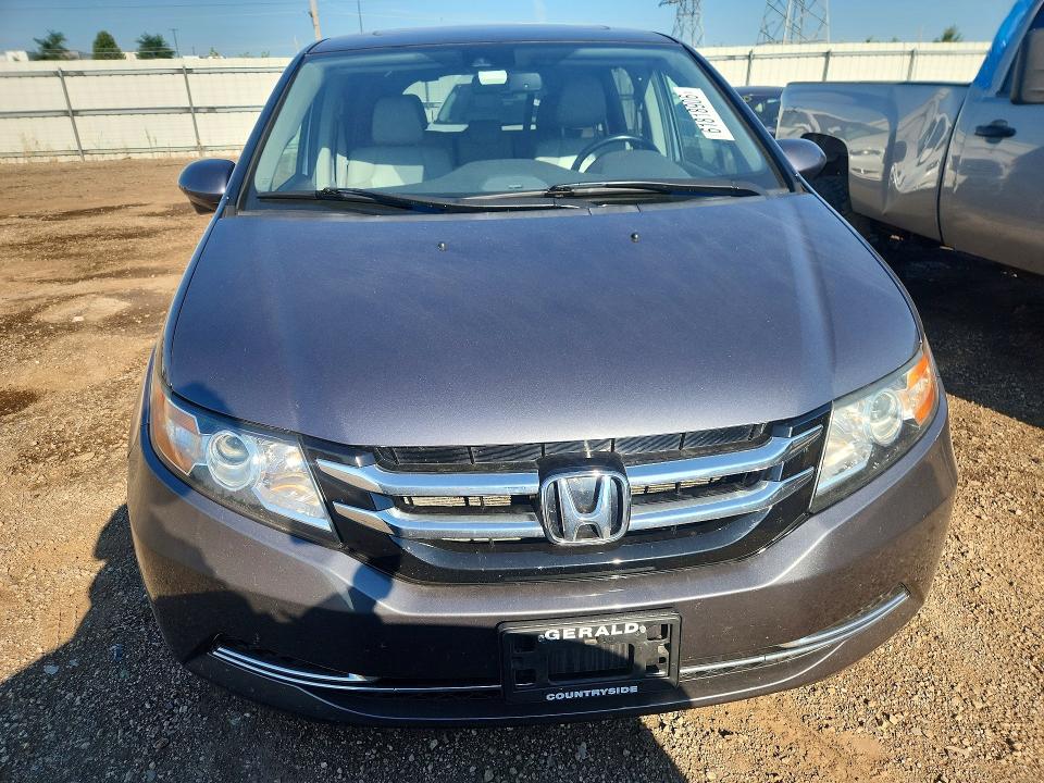 Photo 5 from auction – 2014 HONDA ODYSSEY with VIN 5FNRL5H64EB106867