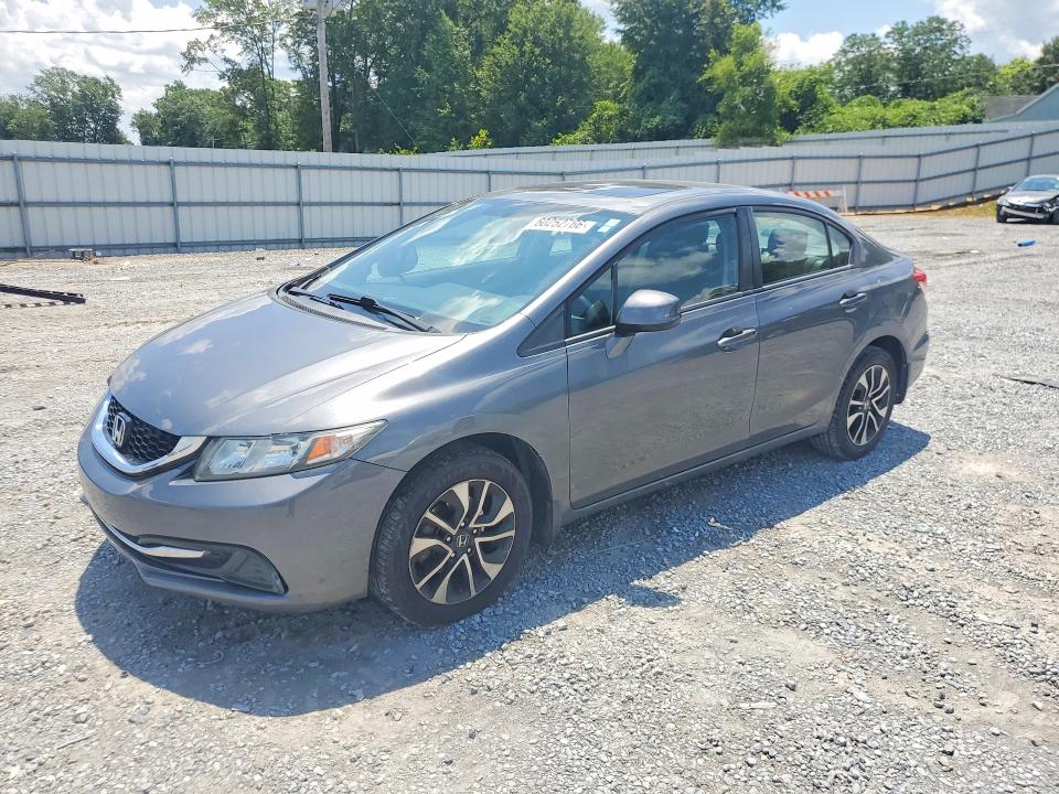 HONDA CIVIC 2013 with VIN 19XFB2F87DE089057 - Photo from auction