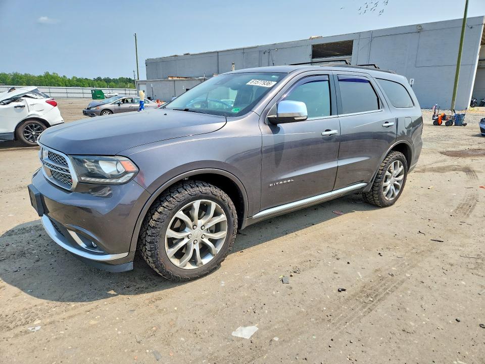 DODGE DURANGO 2017 with VIN 1C4SDJET9HC666919 - Photo from auction