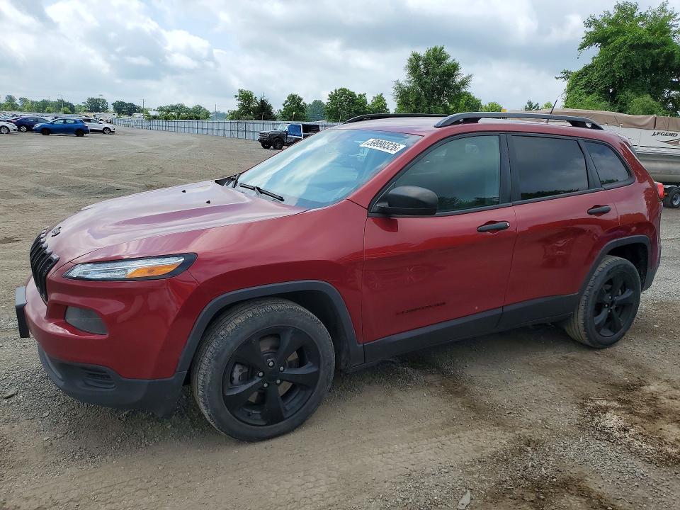 JEEP CHEROKEE 2017 with VIN 1C4PJLAB2HW554291 - Photo from auction