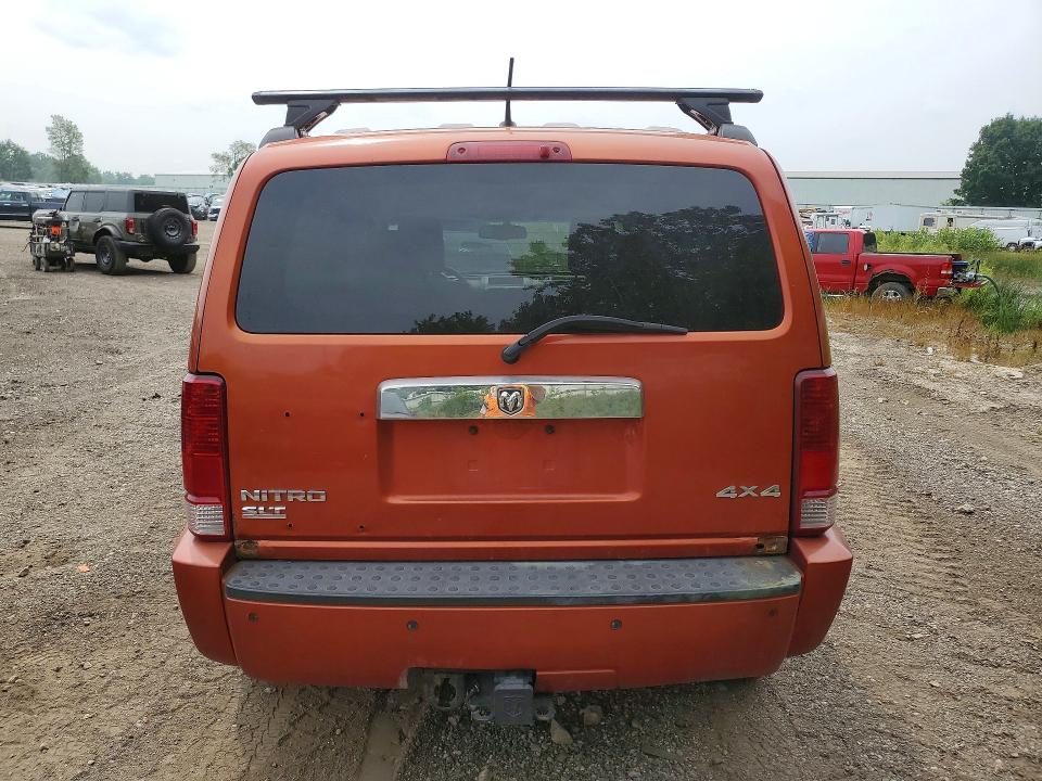 Photo 6 from auction – 2008 DODGE NITRO with VIN 1D8GU58K78W147576