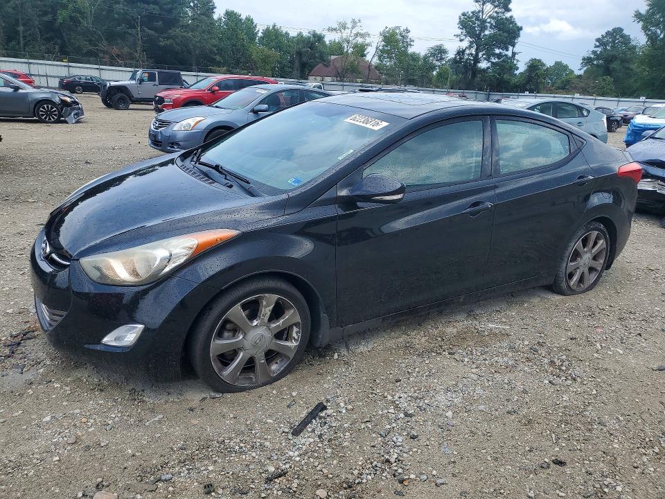 HYUNDAI ELANTRA 2013 with VIN 5NPDH4AE7DH280052 - Photo from auction