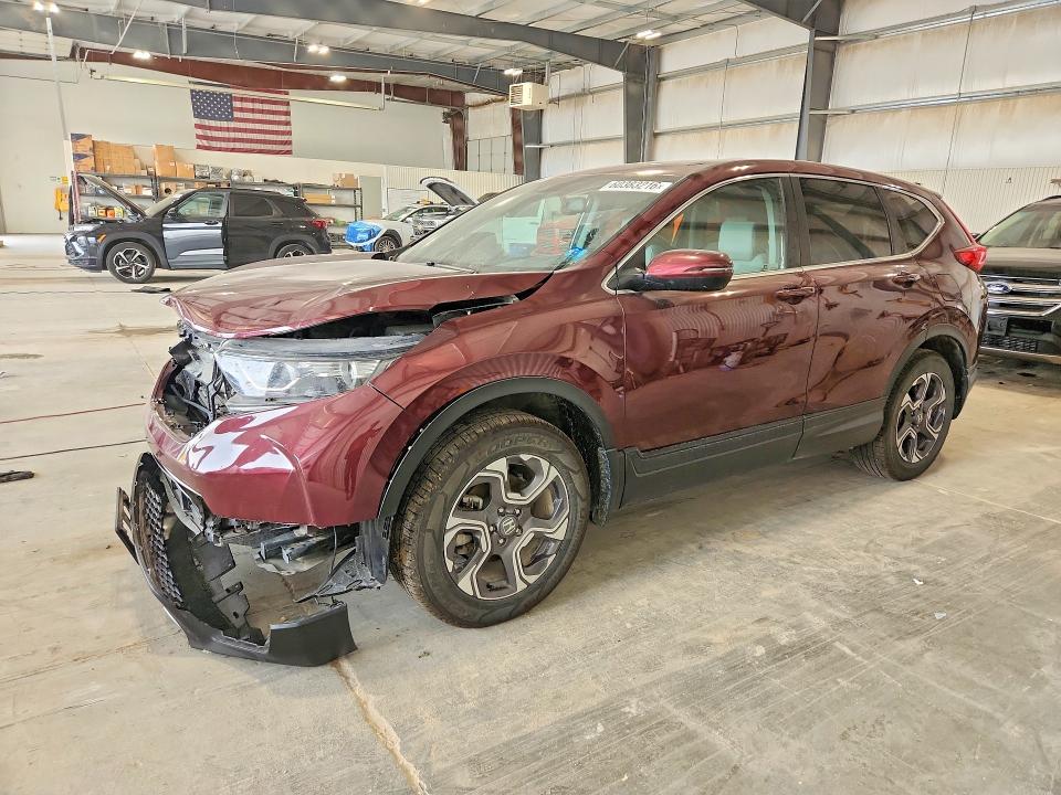 HONDA CR-V 2019 with VIN 7FARW2H86KE002274 - Photo from auction