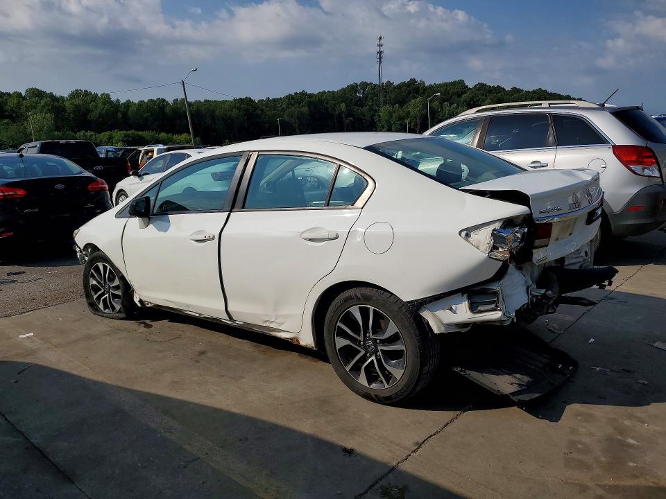 Photo 2 from auction – 2014 HONDA CIVIC with VIN 19XFB2F86EE037355