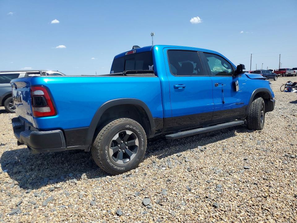 Photo 3 from auction – 2021 RAM 1500 with VIN 1C6SRFLT0MN605790