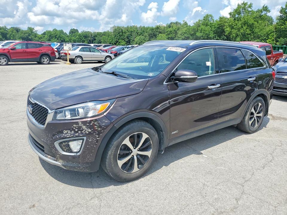 KIA SORENTO 2016 with VIN 5XYPHDA13GG034265 - Photo from auction