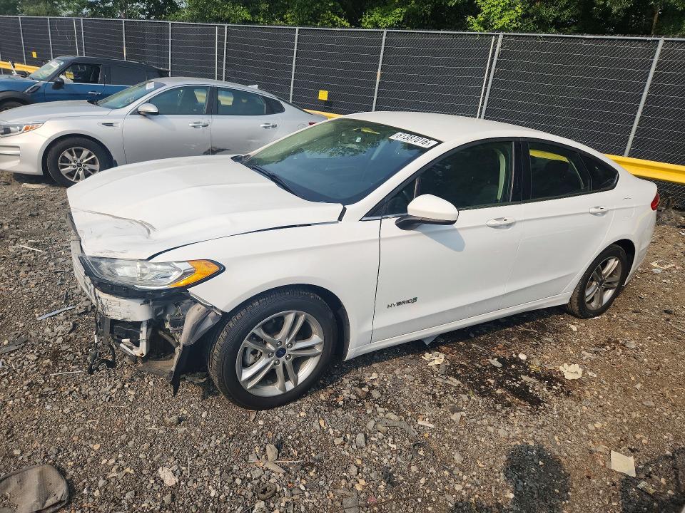 Photo 1 from auction – 2018 FORD FUSION with VIN 3FA6P0LU5JR172892