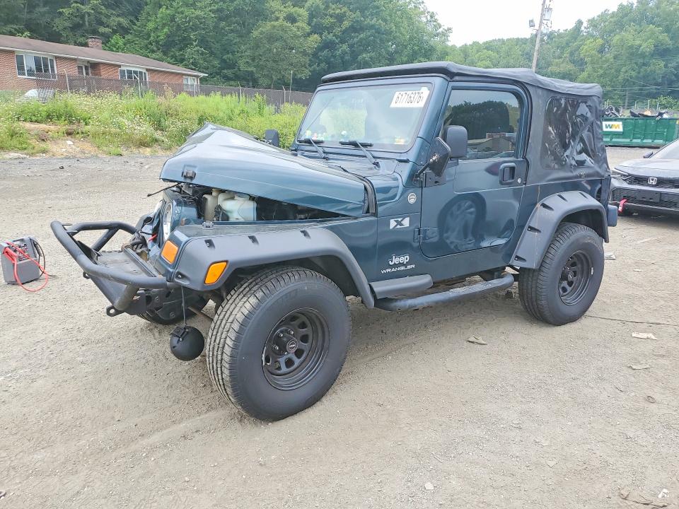 JEEP WRANGLER 2006 with VIN 1J4FA39S66P717185 - Photo from auction
