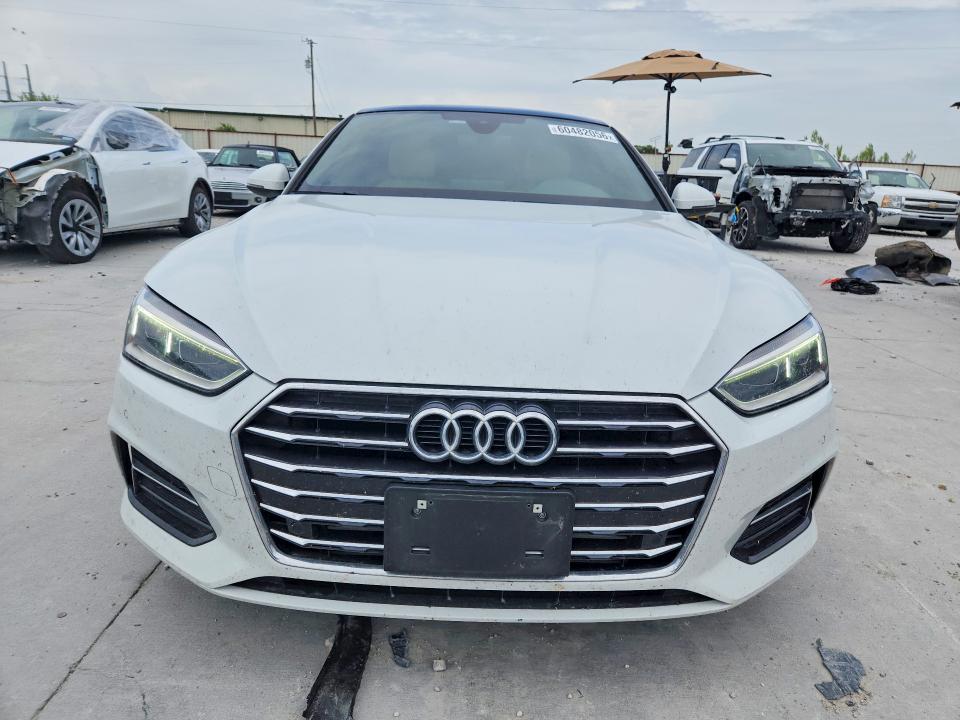 Photo 5 from auction – 2018 AUDI A5 with VIN WAUPNAF55JA074449