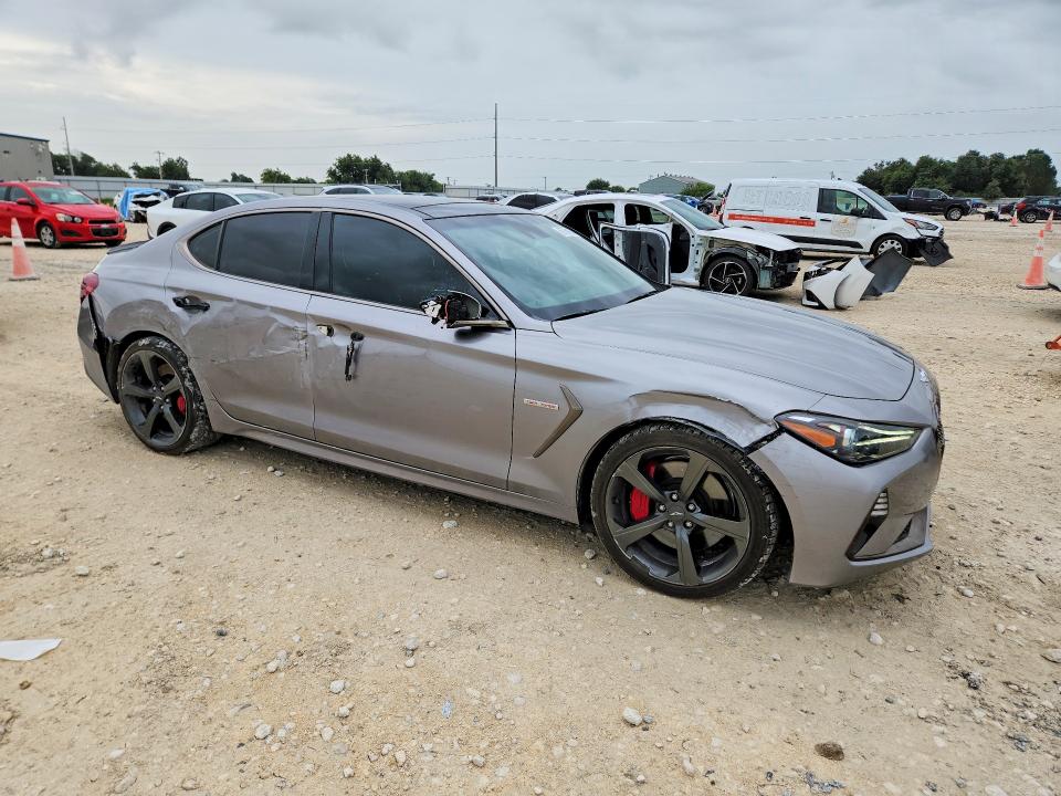 Photo 4 from auction – 2020 GENESIS G70 with VIN KMTG34LE7LU057394
