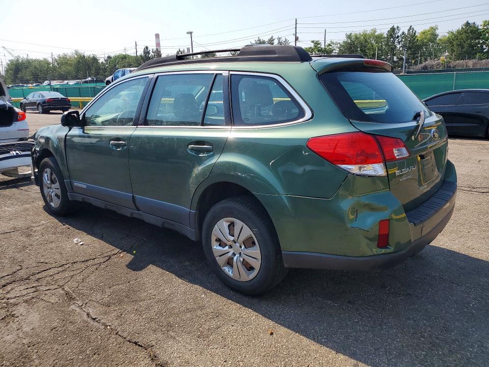 Photo 2 from auction – 2011 SUBARU OUTBACK with VIN 4S4BRBAC6B3406252