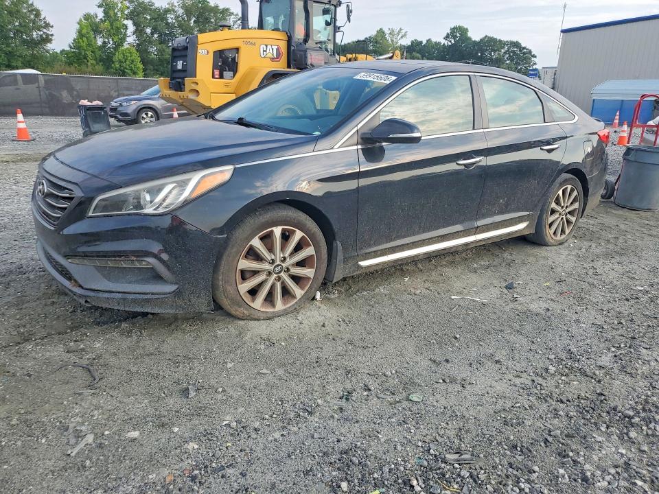 HYUNDAI SONATA 2016 with VIN 5NPE34AF6GH310464 - Photo from auction