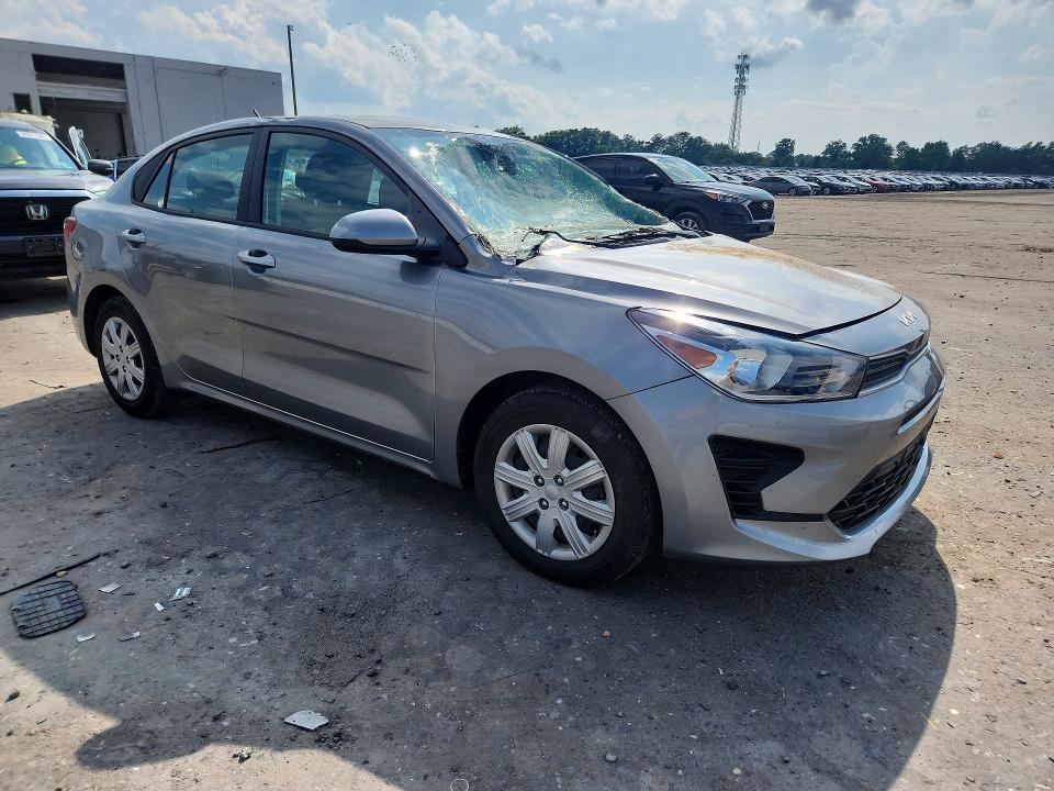 Photo 4 from auction – 2022 KIA RIO with VIN 3KPA24AD1NE431890