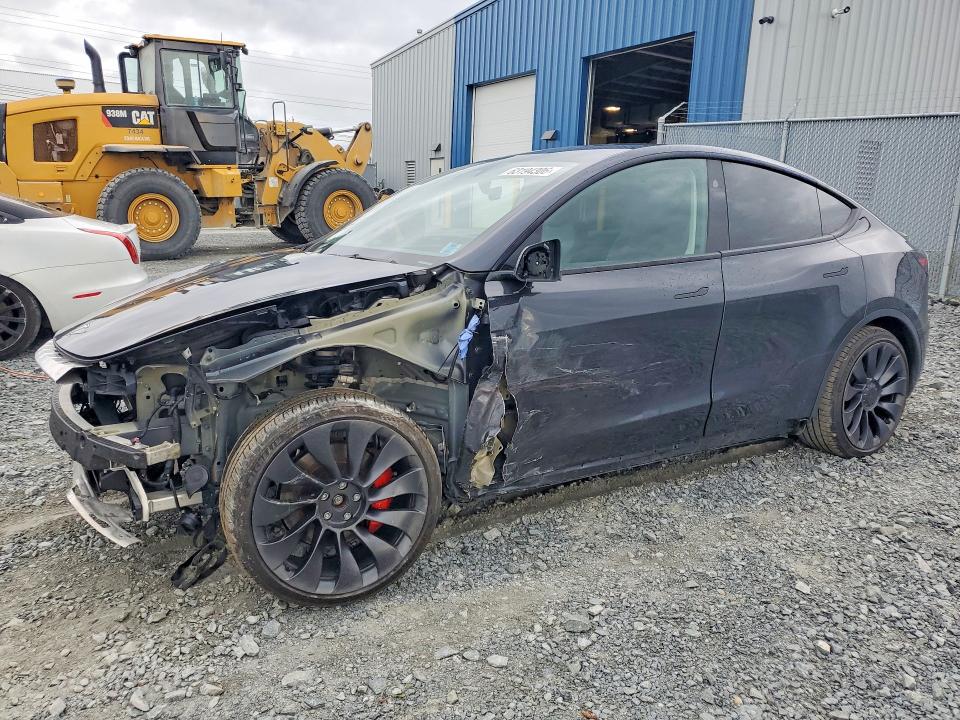 TESLA MODEL Y 2024 with VIN 7SAYGDEF7RF183725 - Photo from auction
