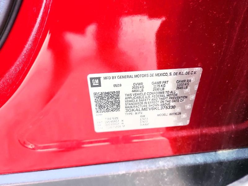 Photo 14 from auction – 2019 GMC TERRAIN with VIN 3GKALMEV6KL375330