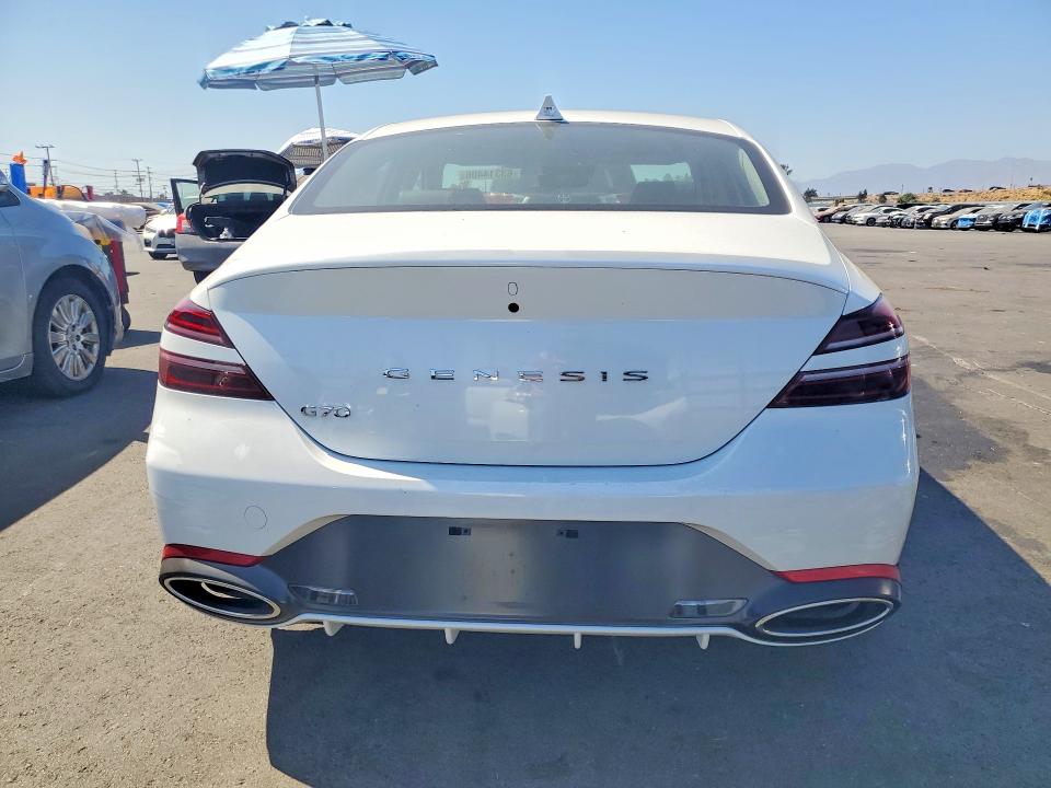 Photo 6 from auction – 2025 GENESIS G70 with VIN KMTG34SC2SU155666
