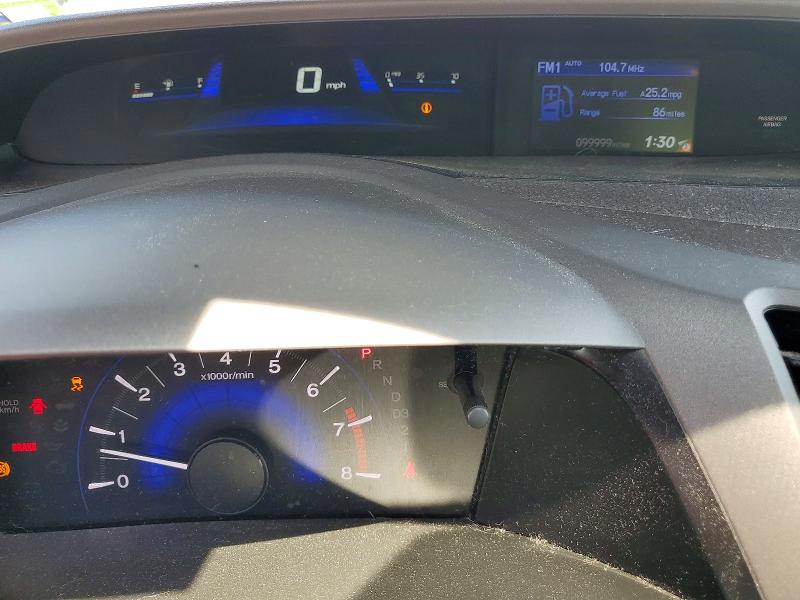Photo 9 from auction – 2012 HONDA CIVIC with VIN 2HGFB2F53CH596578