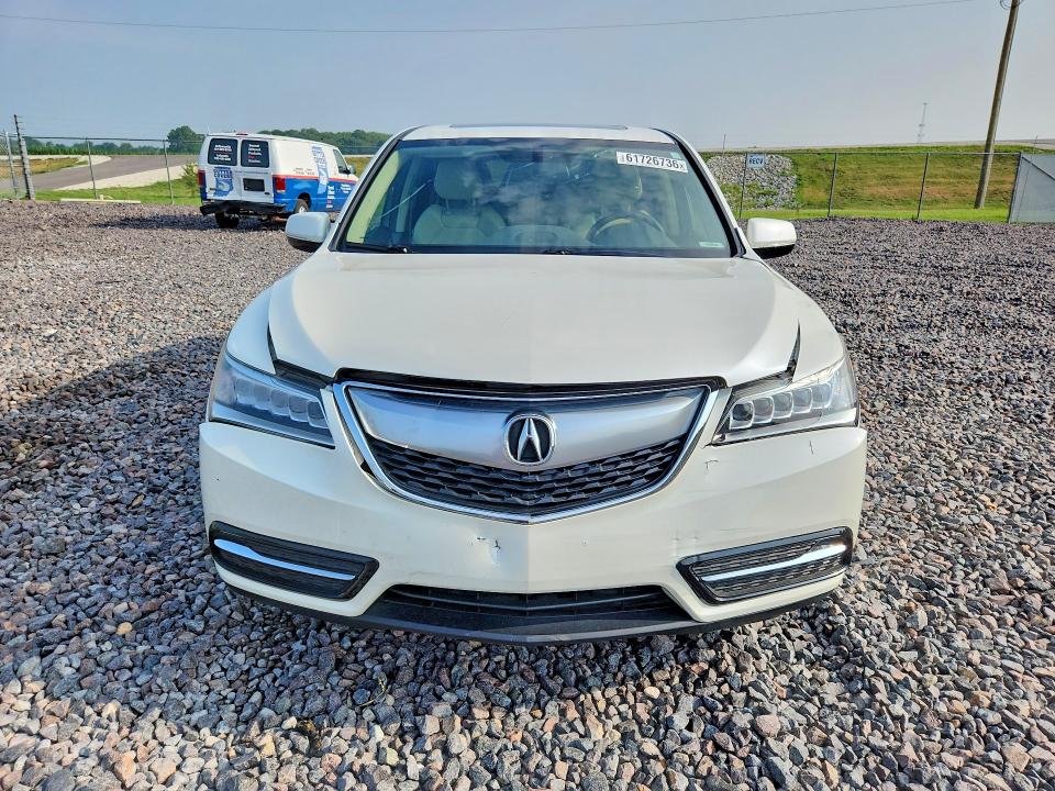 Photo 5 from auction – 2015 ACURA MDX with VIN 5FRYD4H27FB021389