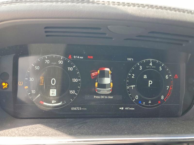 Снимка 9 от търг – 2021 LAND ROVER RANGE ROVER с VIN SALGS2RU1MA450498