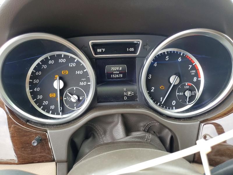 Photo 9 from auction – 2015 MERCEDES-BENZ ML with VIN 4JGDA5HB9FA619017