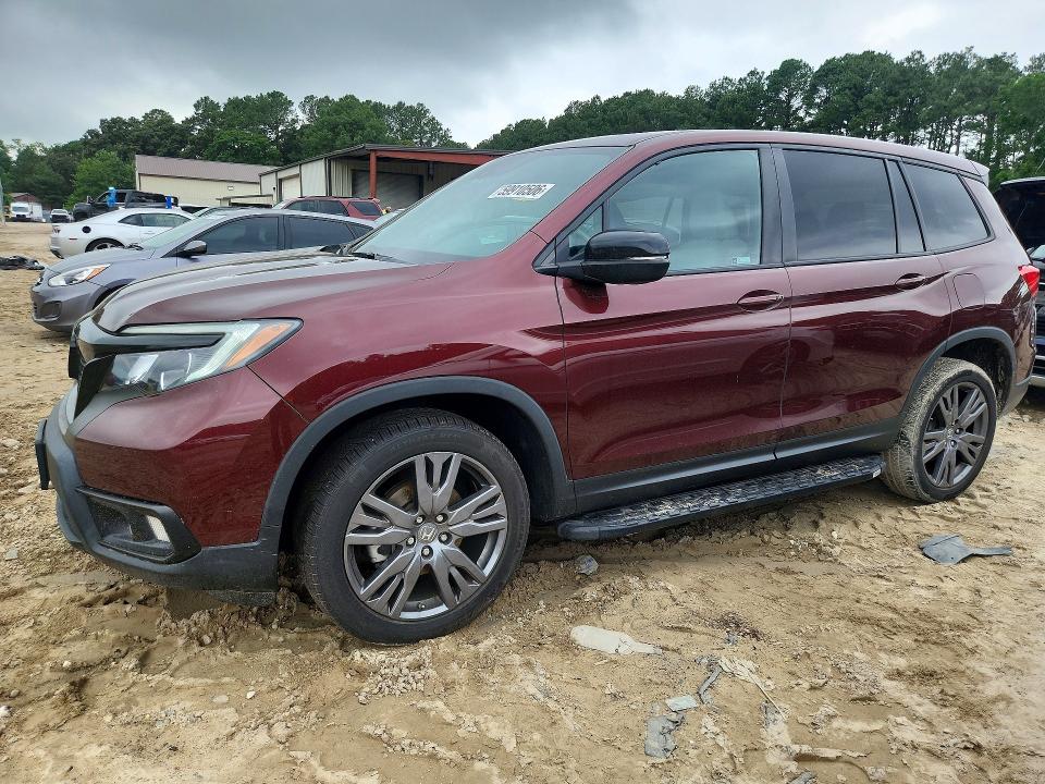 HONDA PASSPORT 2021 with VIN 5FNYF8H57MB016879 - Photo from auction