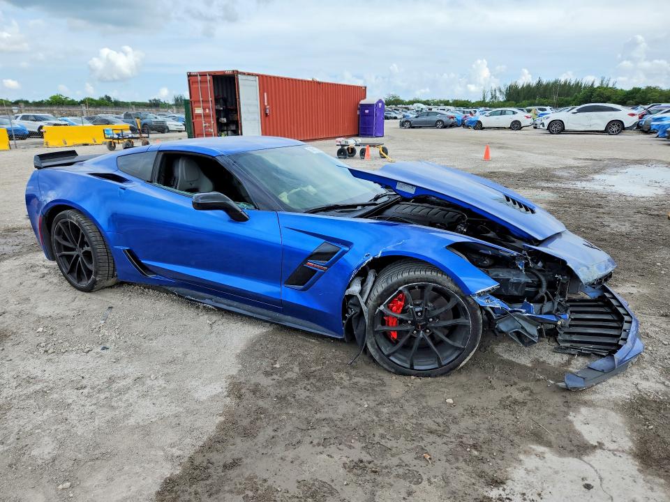 Photo 4 from auction – 2019 CHEVROLET CORVETTE with VIN 1G1YY2D79K5110963
