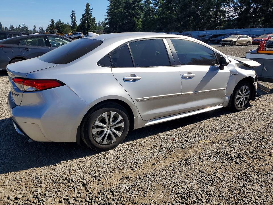 Photo 3 from auction – 2020 TOYOTA COROLLA with VIN JTDEBRBE6LJ010012