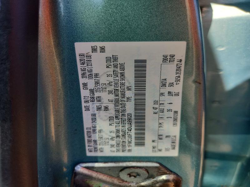 Photo 14 from auction – 2013 FORD ESCAPE with VIN 1FMCU0F74DUA99020