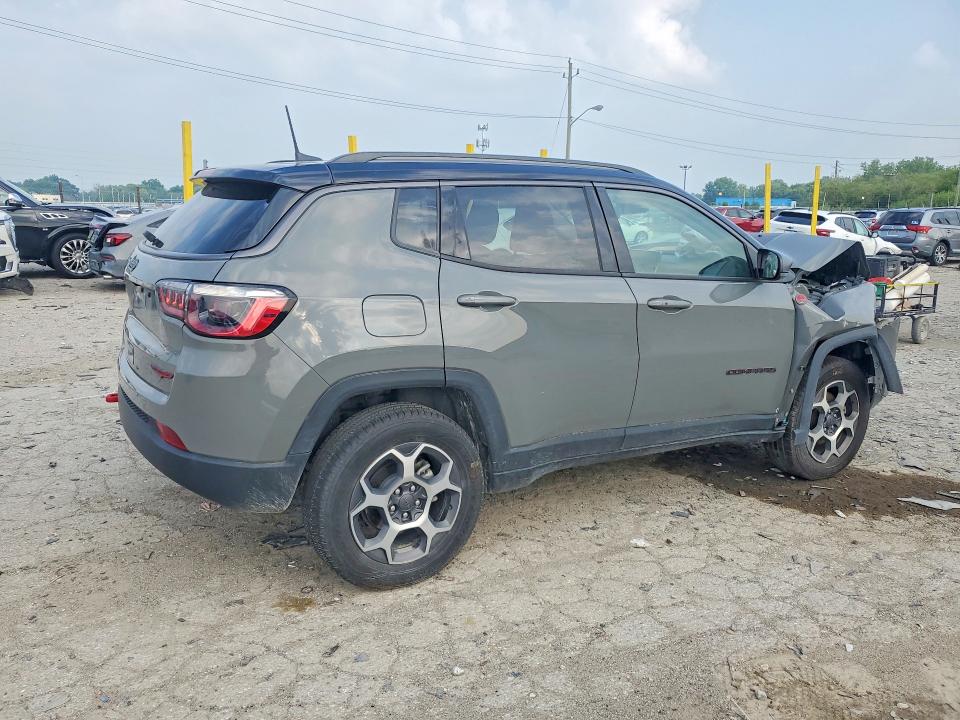 Photo 3 from auction – 2022 JEEP COMPASS with VIN 3C4NJDDB6NT171853